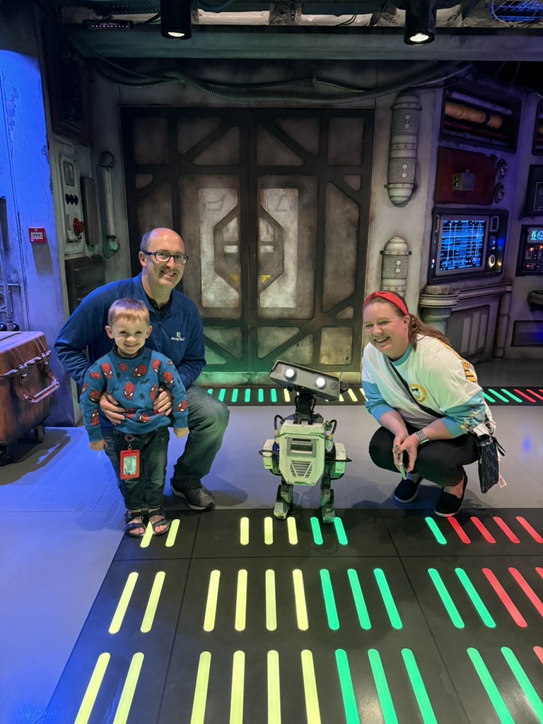 Ben with his family